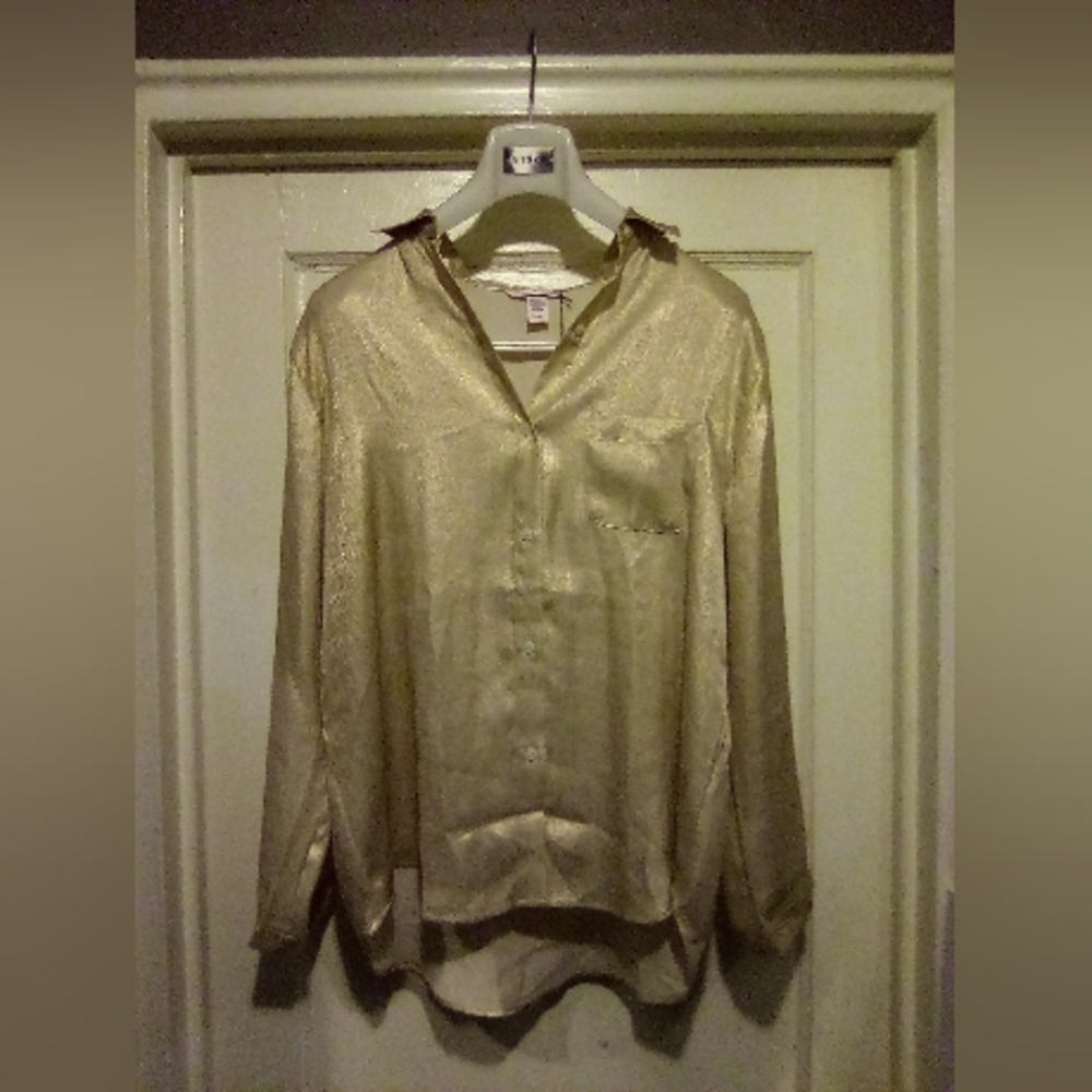 VICTORIA'S SECRET SHIMMERY BLOUSE